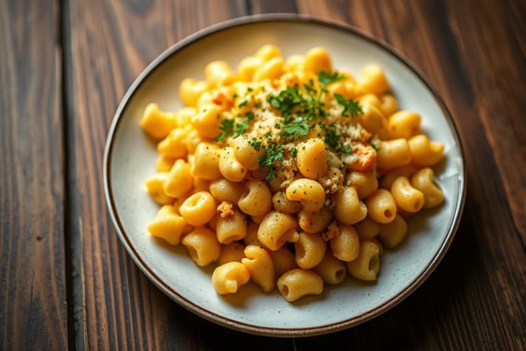 Blomkål "Mac 'n' Cheese" gryte