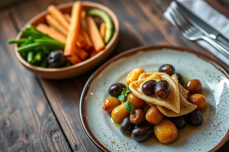 Marokkanske krydrede oliven