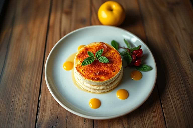 Frossen aprikos-soufflé