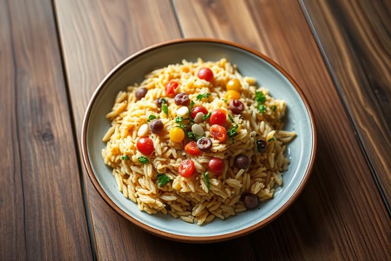 Knekkede hvete pilaf