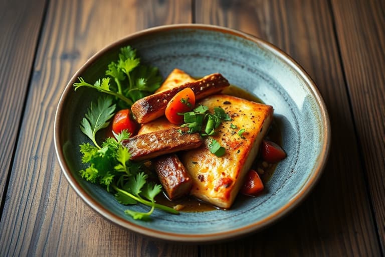 Kyllingbryst krydret med tandoorismak