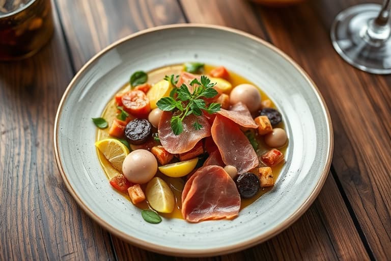 Artisjokk, fennikel og sprø prosciuttosalat