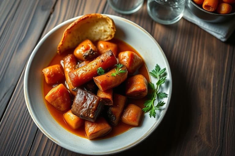 Chorizo- og gigantbønne-cassoulet