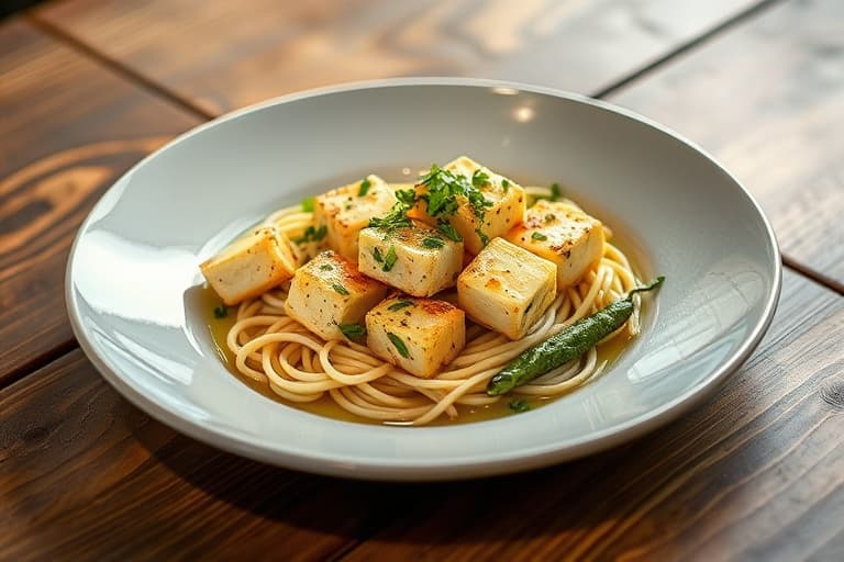 Tofu stekepanne med grønnsaker