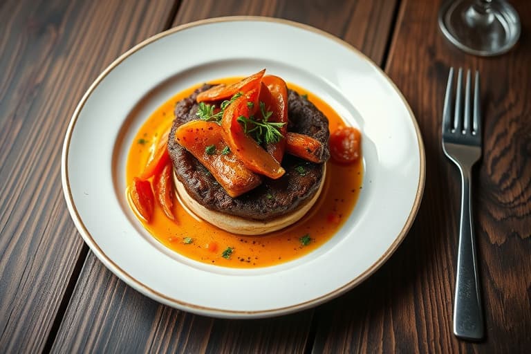 Enkle grønnsaksburgere