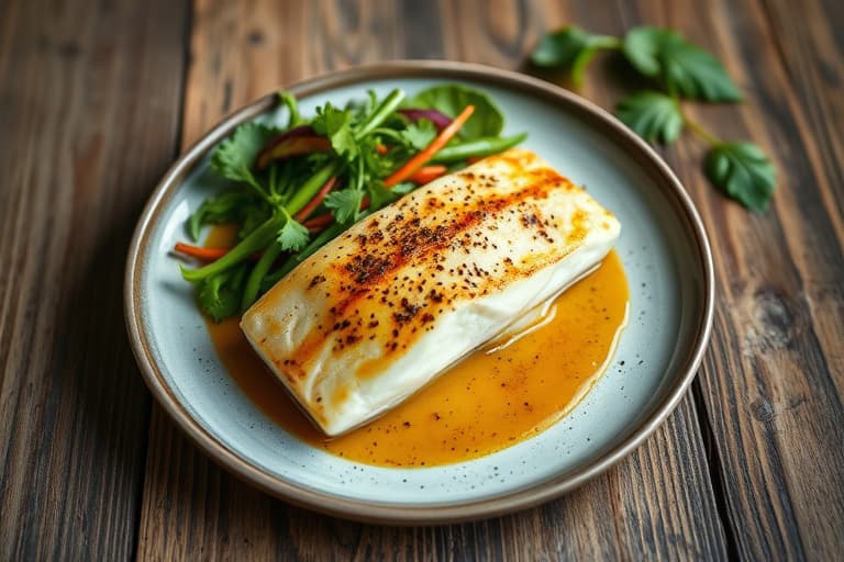 Grillet tunfisk-spyd