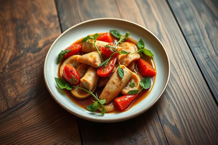 Slamkål med pepperrot