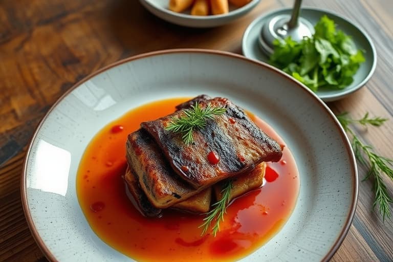 Oksegryte braisert i rødvin