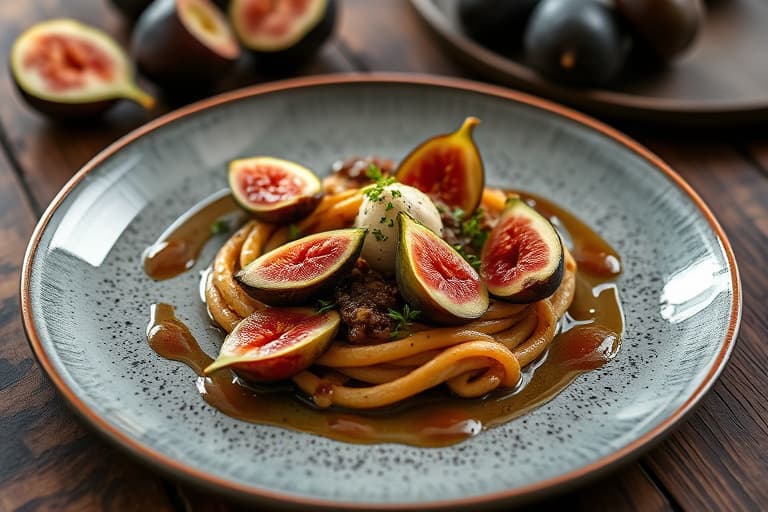 Fig- og valnøtttapenade med geitost