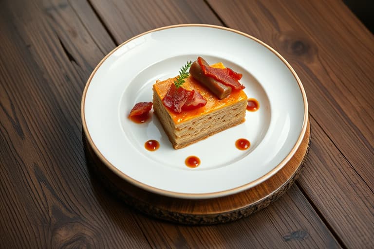 Biff- og baconfylte kjøttkake