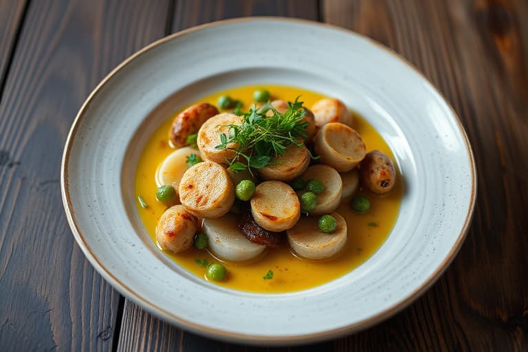 Karibiske kylling- og grønnsaksspyd