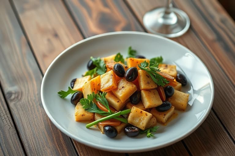 Ripe oliven- og geitosttoast