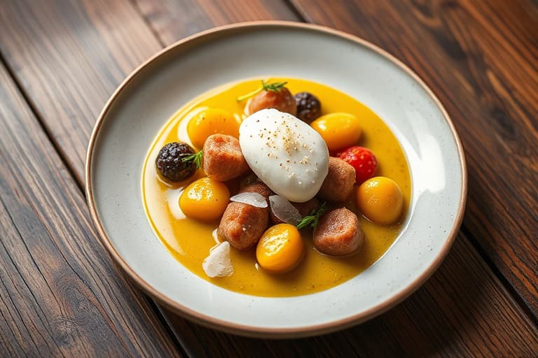 Meyer-sitronkrem med grahamkjeks og sjøsalt