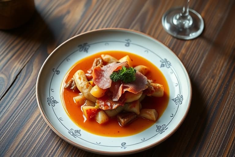 Artisjokk- og fennikelsaus med prosciutto