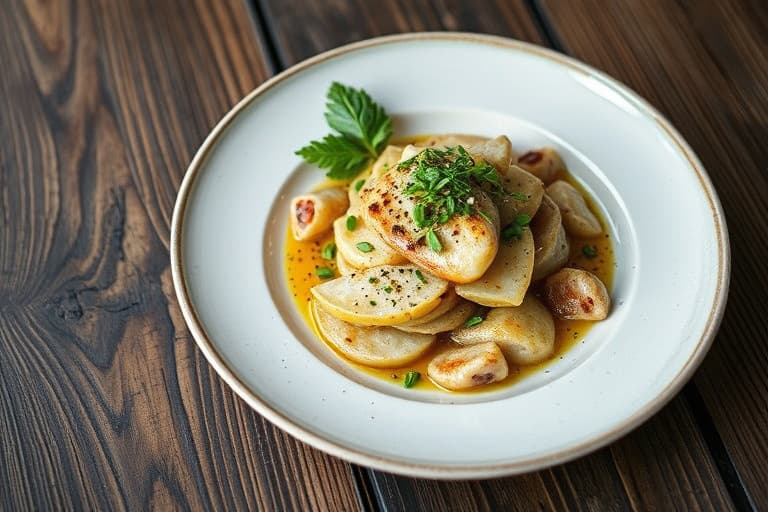 Skinnende glade popper