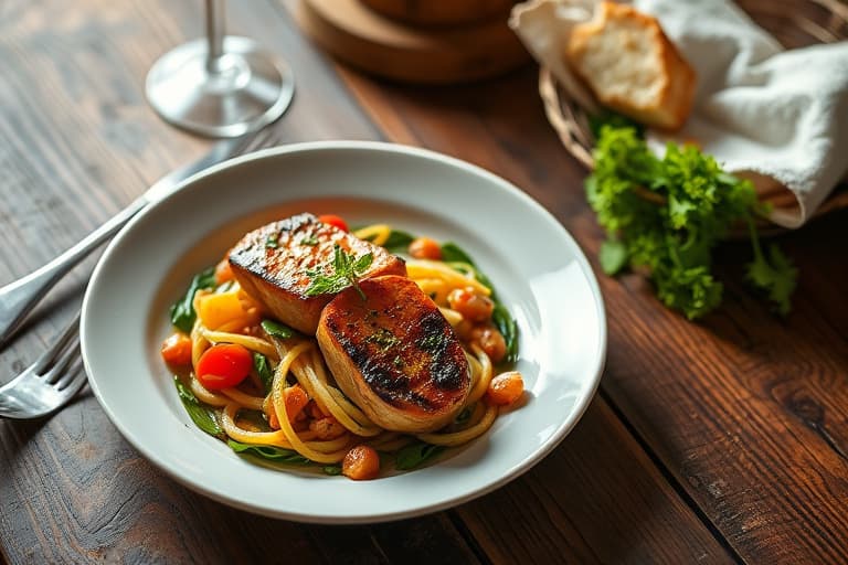 Timian-ristede mandler