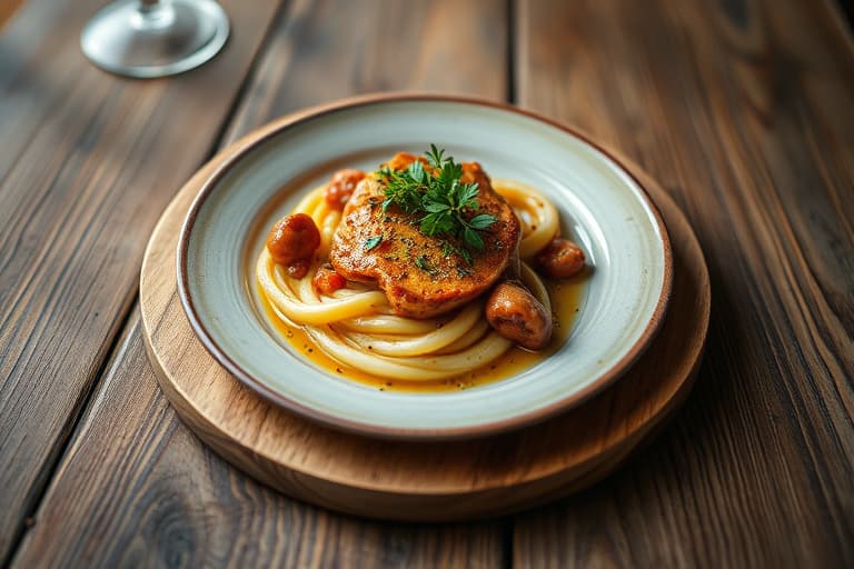 Sprø kylling med sjalottløk