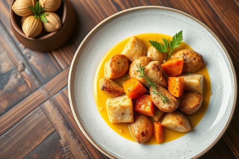 Brokkoli med ville sopp