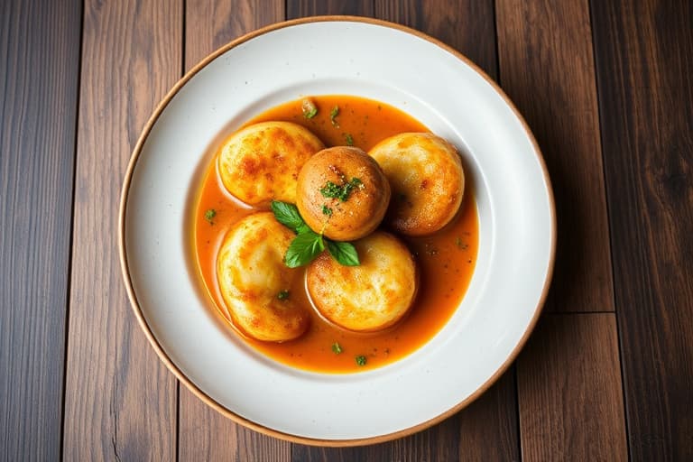 Picarones med honning