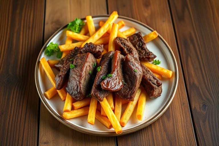 Carne Asada-ostefrites
