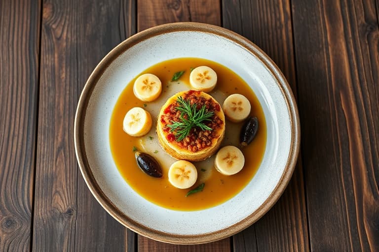 Frossen jordbær-banan-kake med jordbærsaus