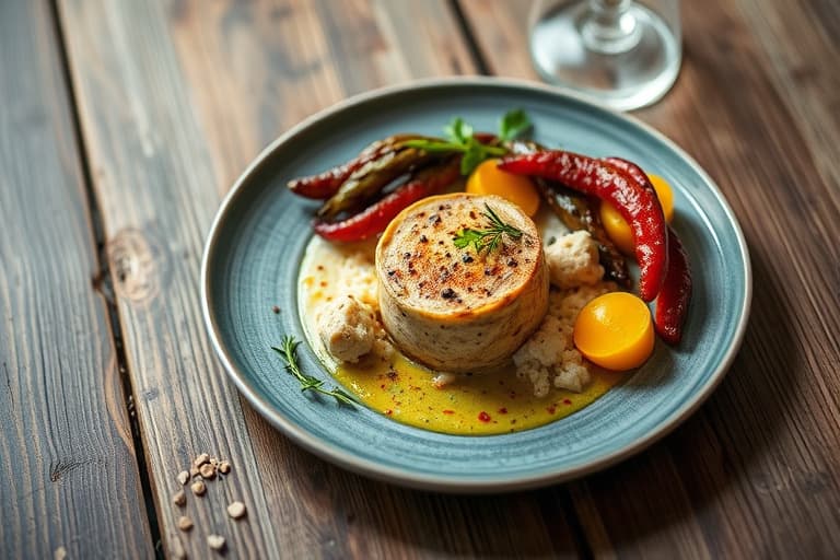 Hummer fra Maine med ville sopp og rosmarinvapor