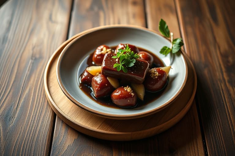 Karamell-virvlet varm sjokolade