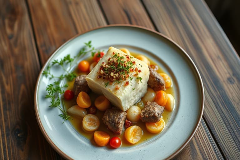 Fårikål med pastinakk-topping