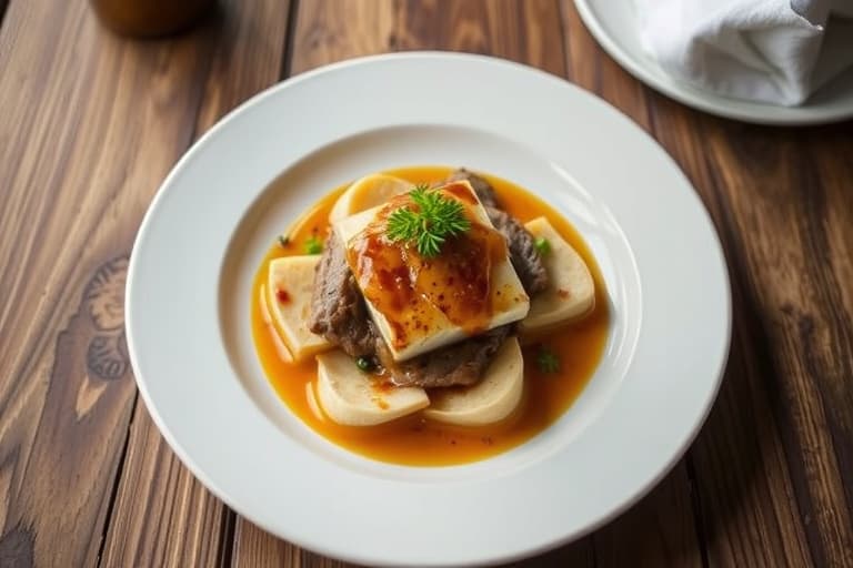 Grillet, utbenet og flattet lammelår