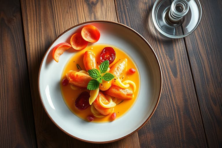 Bringebær- og Aperol-iskuler