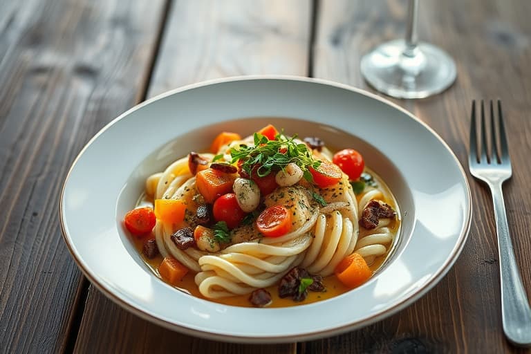 Mediterranean grønnsaks- og ostepai