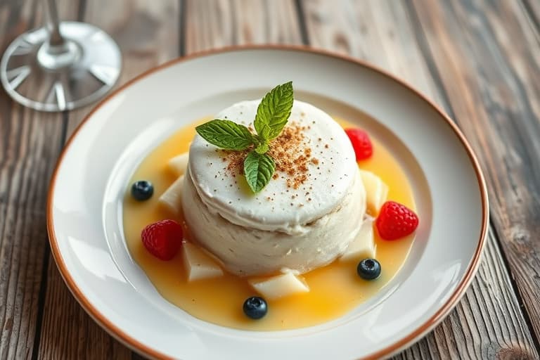 Granita med blåbær, champagne og tre ingredienser