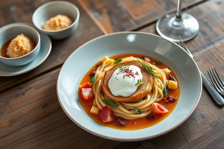 Ferske bær med ricottakrem