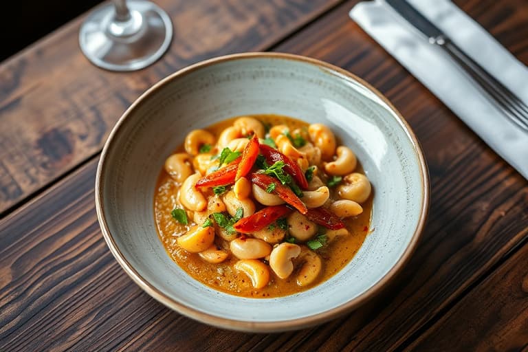 Kylling med cashewnøtter og chili