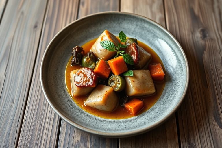 Lammekoteletter med ovnsbakt auberginerelish