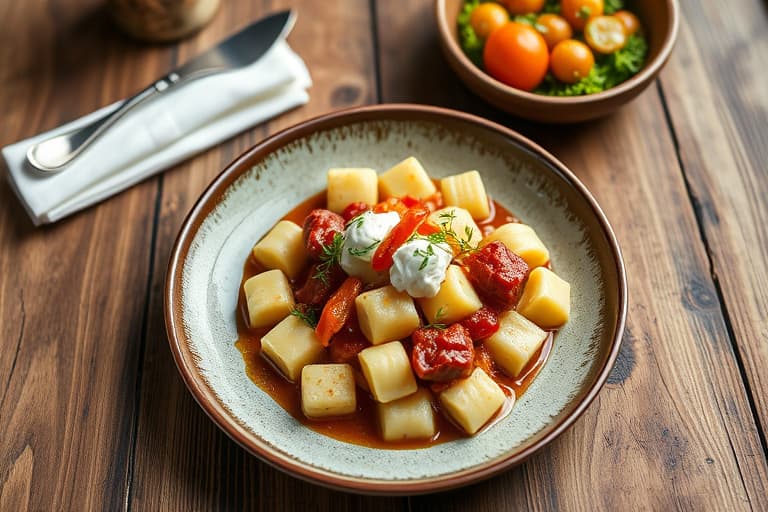 Ricotta-gnocchi med purre og favabønner