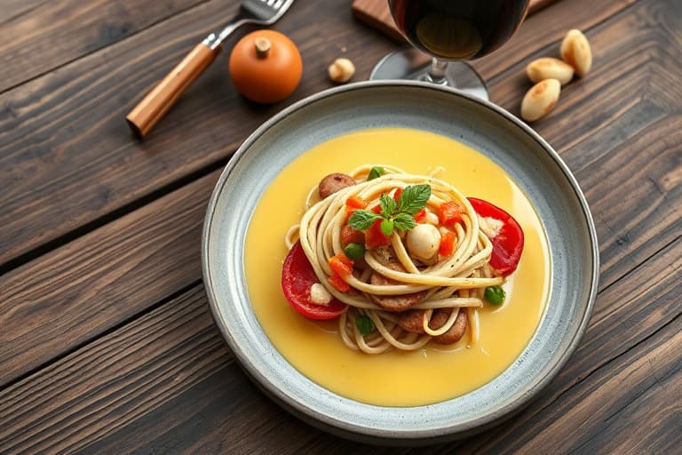 Fruktspyd med vanilje- og myntayoghurtsaus