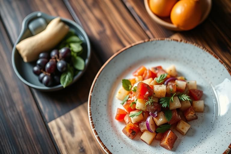 Grapefrukt- og jícama-salat