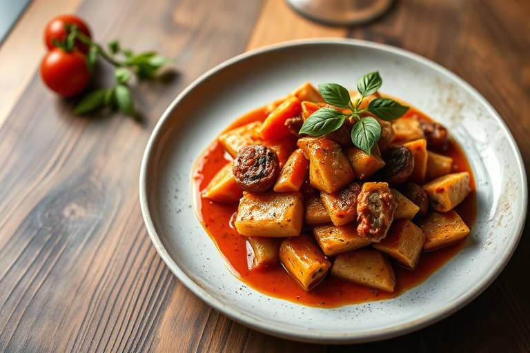 Oransje Roughy med indisk-inspirert tomatsaus