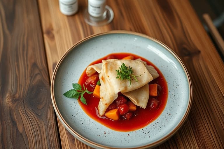 Ristet fennikel og rødløk