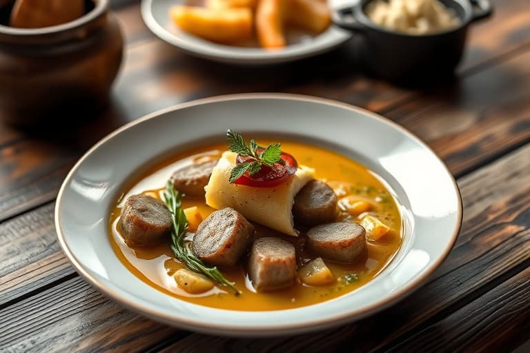 Vinterlinsesuppe med grønnsaker