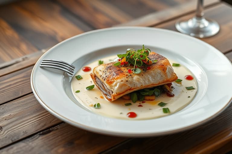 Morokanske laksekaker med hvitløksmajones