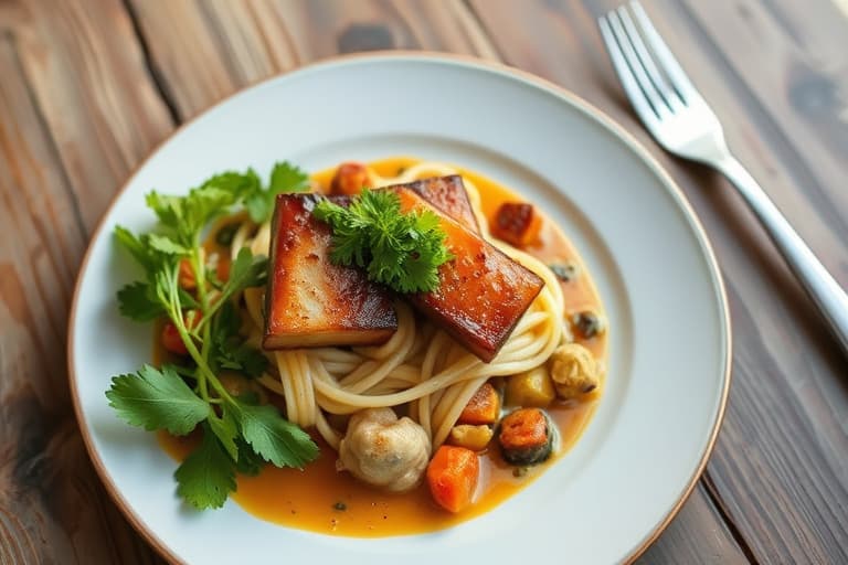 En rett med kylling i ovnen