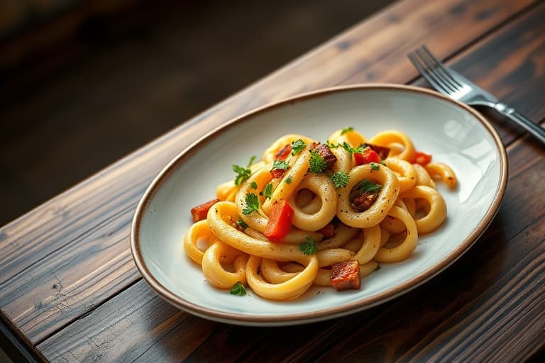 Cajun-reker orecchiette