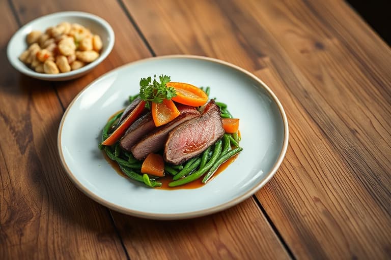 Enkle okseklubber av kort ribbe