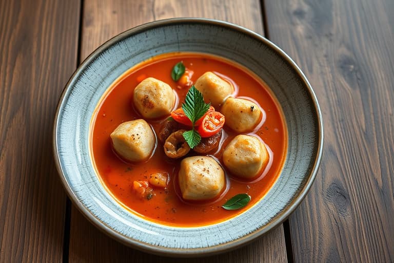 Albondigas-suppe I