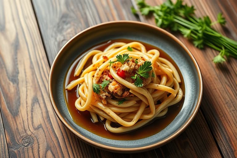 Sprø grønnsaksruller med soyadippesaus