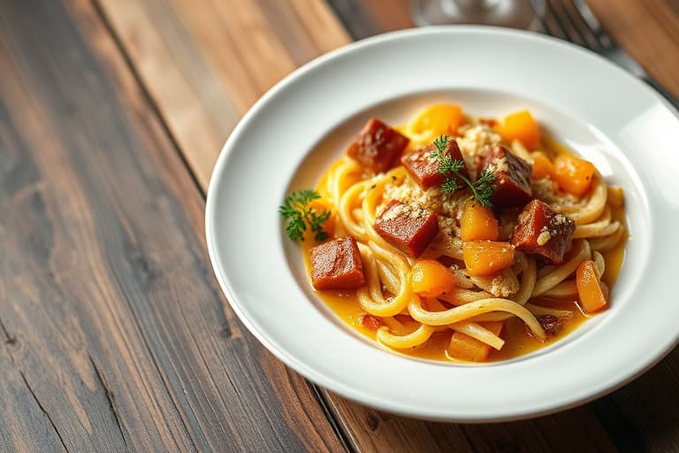 Kalkun- og aprikosfarsegrateng