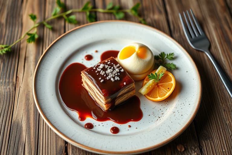 Sjokolade-til-sjokolade terte med lønnesirupmandler