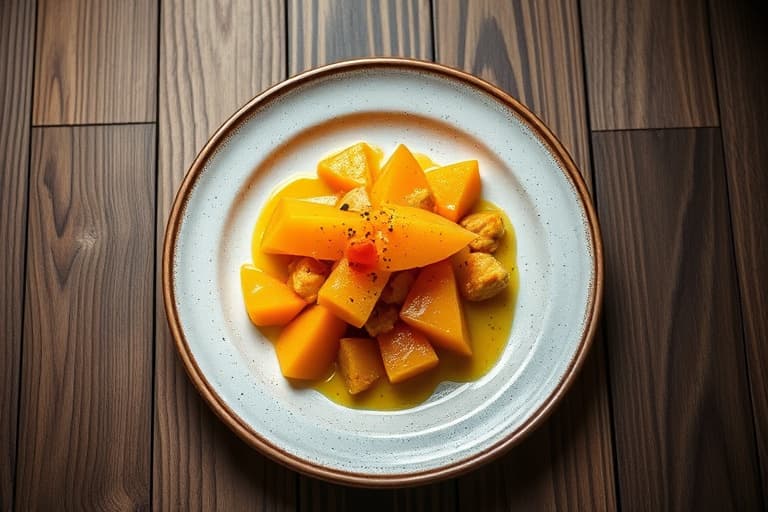 Saltet honning- og cantaloupe-marmelade